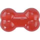 Juguete Hueso Mordedera Xtreme Para Perros Mini Color Rojo