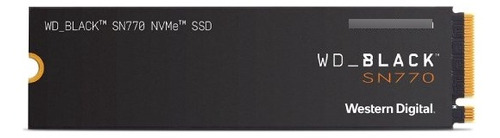 Ssd M.2 2280 Wd Sn770 Black 250gb Nvme - Wds250g3x0e