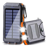Carregador Solar, Pacote Com 2 Unidades, Banco De Energia So