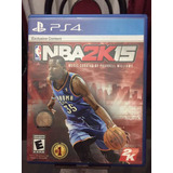 Juego Físico Original Ps4 Nba 2k15