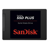 Sandisk Plus Sata Iii Ssd De 480 Gb, Lectura De 535 Mb/s, Grav 445 Mb/s, Color Negro