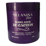Pomada Modeladora De Cachos Melanina Hair 500g