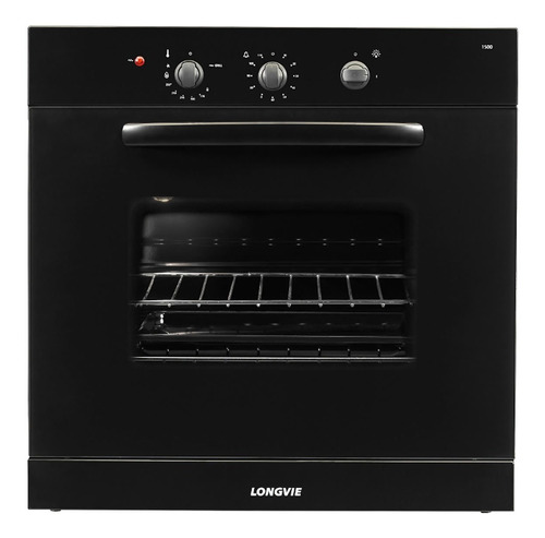 Horno Empotrar Multigas Longvie H1500g Grafito Con Grill 