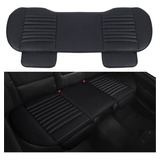 Funda De Asiento Cubre Universal Para Auto Negro Piel