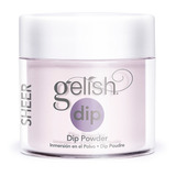 Gelish Dip Powder 23gr Polvo De Inmersion Sheer & Silk Color N/a