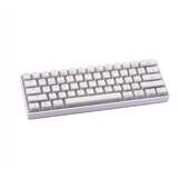 Teclado Mecánico 60% Skyloong Sk61 Pudding Blanco