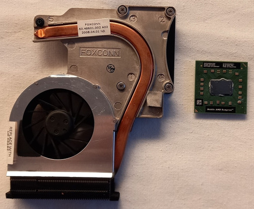 Micro Amd Sempron 3600+ Cooler Y Disipador Funcionando