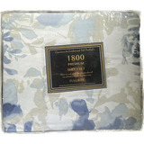Sabanas 1800 Hilos Premium Estampada, King Size Ultra Soft Color 1015