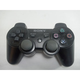 Controle Joystick Playstation 3 Ps3 Original Translúcido