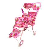 Carrito Muñeca Mellizos Cochecito Doble Toy Pce 5856 Bigshop