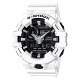 Reloj Casio Ga-700-7acr G-shock Iluminator-blanco
