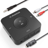 Receptor Transmisor Bluetooth Para Tv Con Aux Rca Toslink