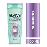 Loreal Elvive Shampoo Arcilla Purificante 400ml