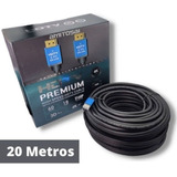 Cable Hdmi Macho A Hdmi Macho 20 Mts Largo Premium 2.0 Soporta Hdr 4k Uhd Arc 32 Canales Mts-hdmi4k2000 Amitosai