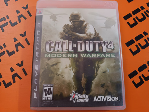 Call Of Duty 4 Modern Warfare Ps3 En Inglés Físico Envíos