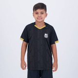 Camisa Santos User Infantil Preta