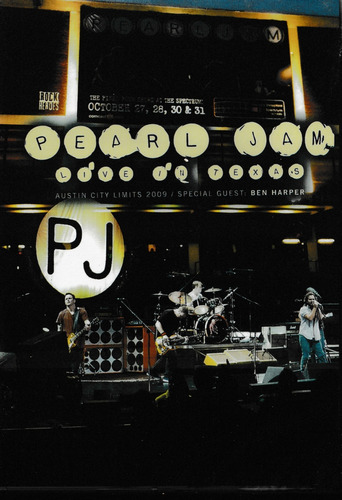 Dvd Pearl Jam Live In Texas!!!
