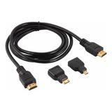 Cable Adaptador Hdmi Micro Compatible Ps3,xbox,dvd,hdtv