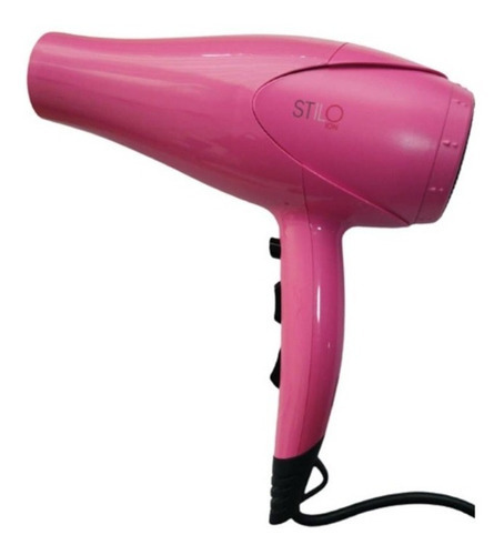 Secador Gama Solaris Stilo Ion 2000w Motor Ac Color Fucsia