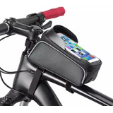 Bolso Alforja Porta Celular Impermeable Para Bicicleta 