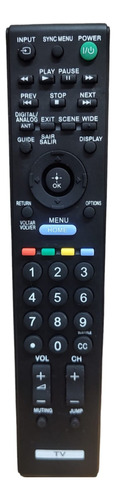 Control Remoto Rm-ed013 Para Sony Bravia Lcd Led Tv