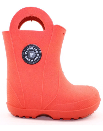 Botas De Lluvia Niños Chicos Unisex Plumitas 500 Cshoes