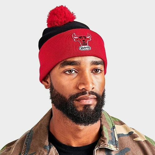 Gorro Con Pompon Mitchell & Ness Chicago Bulls Nba