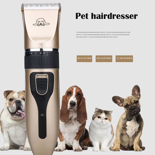 Máquina De Afeitar De Perro Clippers De Bajo Ruido Recargabl