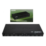 Multiplicador Splitter Hdmi, 1 Entrada X 8 Salidas, 1080 1x8