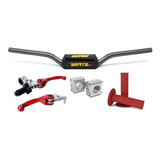 Manubrio Honda Tornado Wirtz® Wr5 Ø28 Rebatibles Racer Pack