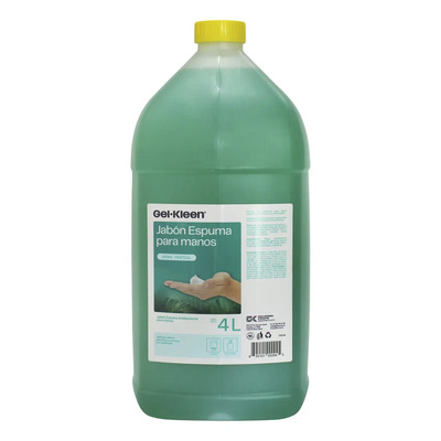 Gel Kleen Repuesto Jabon Espuma Para Manos. Unidad 4 Litros