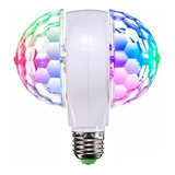 Foco Led Colores Doble Giratorio 360 Rgb Fiesta Disco 