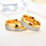 Anillos De Matrimonio Argollas Boda As10 + Estuche De Regalo