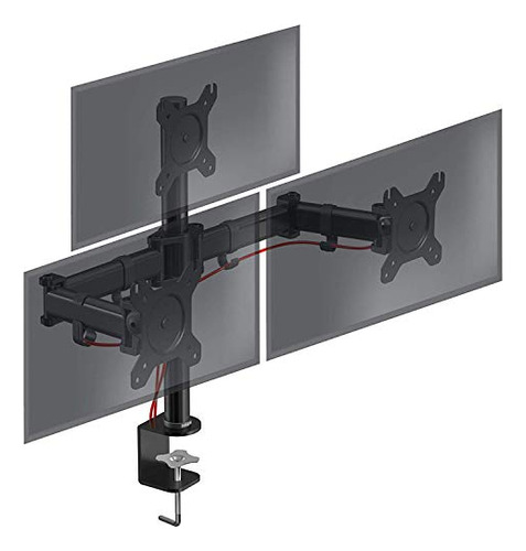 Soporte De Brazo Para Monitor Triple Duronic Dm253 | Soporte