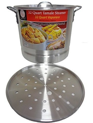 Tamal Vaporera Vaporera De 32 Qt Tamalera De Aluminio Premiu