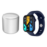 Smartwatch Reloj Fk78 Control Llamadas Wtp + Parlante Mini