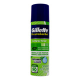 Espuma De Barbear Sensitive Gillette Prestobarba Frasco 150g