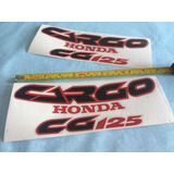 Calcomanía Honda Cargo Cg 125