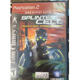 Splinter Cell Pandora Tomorrow Ps2