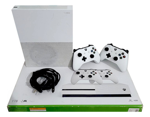 Microsoft Xbox One S 1tb + 2 Joystick