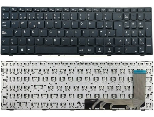 Teclado Lenovo Ideapad 110-15isk 110-17acl 110-17ikb V110 Sp