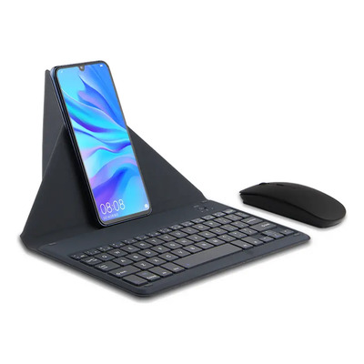 Capa De Celular Com Teclado, Suporte E Mouse Para Xiaomi