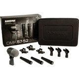 Shure Dmk57-52 Kit Microfonos Para Batería 3 Sm57 + Beta52a