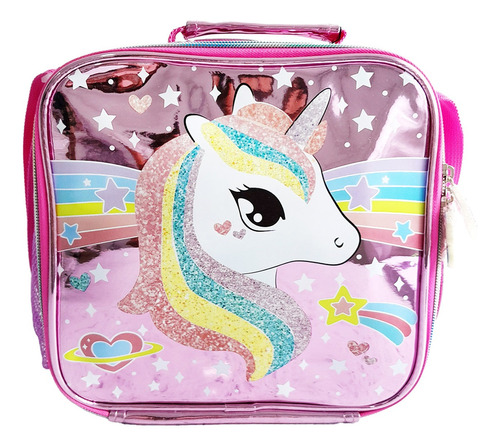 Lunchera Térmica Escolar Unicornio, Zaphir - 12969 Color Rosa Unicornio