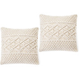 Throw Pillow Cover Funda De Almohada De Macramé Funda ...