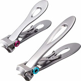 Cortauñas - 2 Pieces Oversized Thick Nail Clippers For Thick