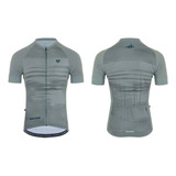 Jersey Ciclismo M/c Hombre Gw Gavia Gris