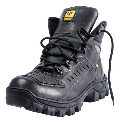 Bota Borcego Caterpillar Moto Touring Cuero Legitimo