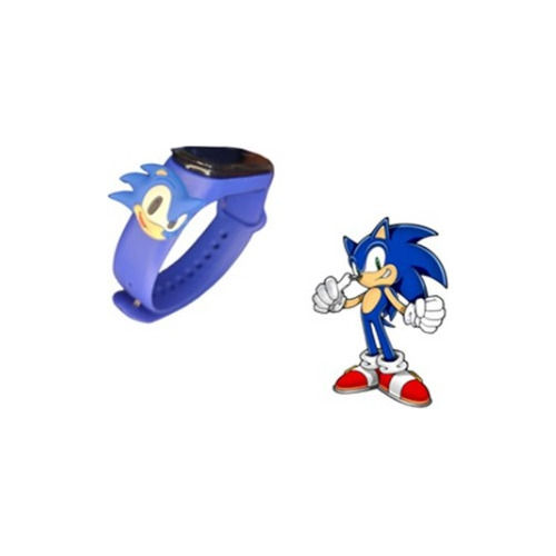 Relógio  Sonic Digital Infantil Touch Led 