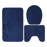 Juego De Alfombrillas De Baño Stone Para Funda De Inodoro, 3